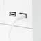 American Art Décor™ 3-Tier White Desk Organizer with USB Port